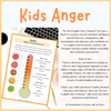 Anger Management Worksheets For Kids.