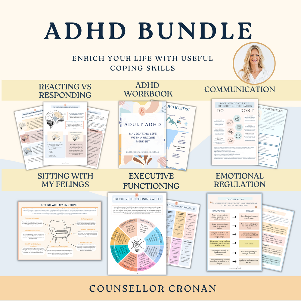 Adhd Adult and Teen Workbook.