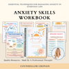Anxiety Relief Workbook. Resources, coping skills and more.