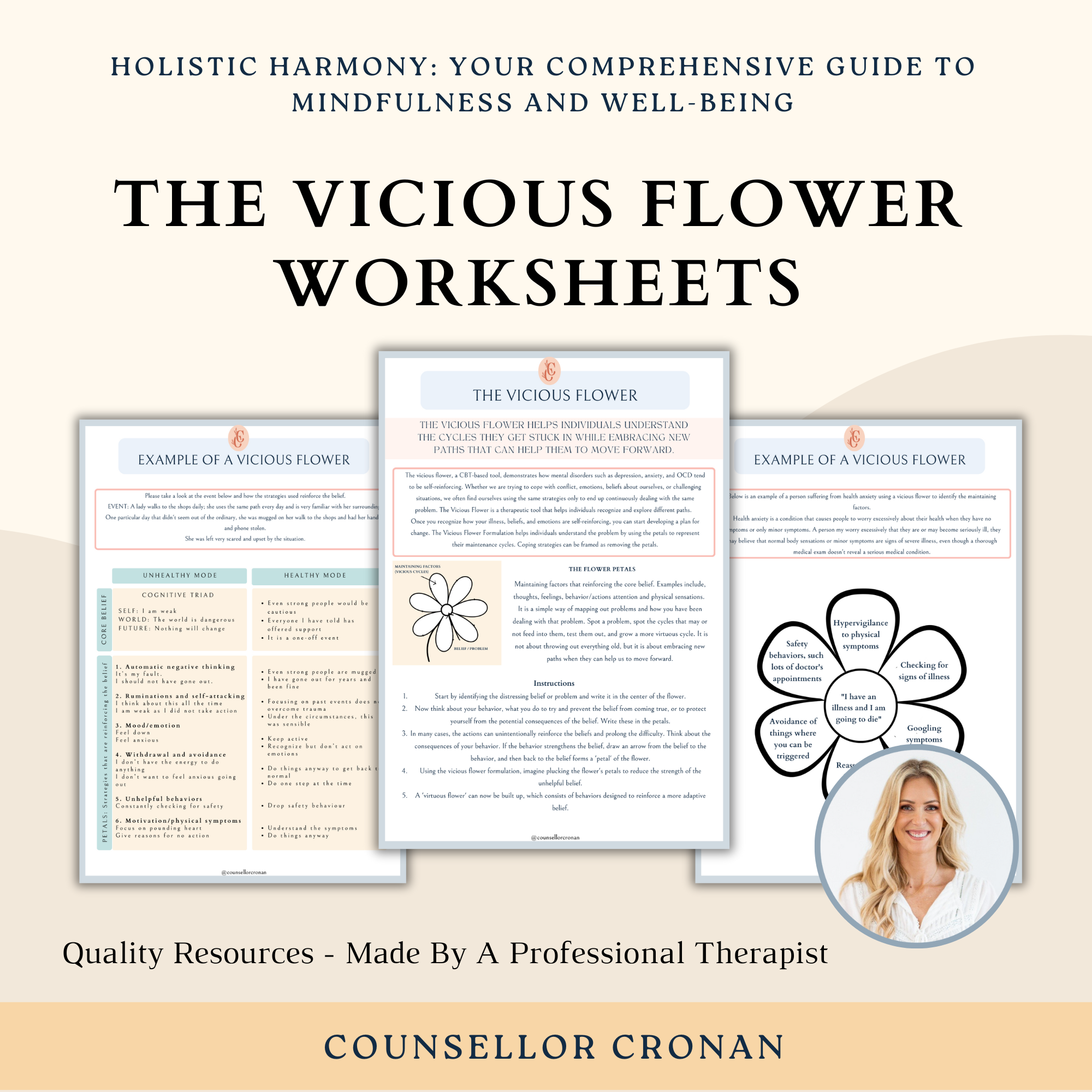 The Vicious Flower Formulation - CBT Worksheets